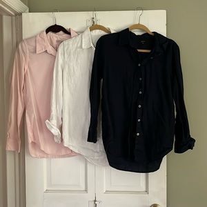 Quince and Outerknown Long Sleeve Tops M